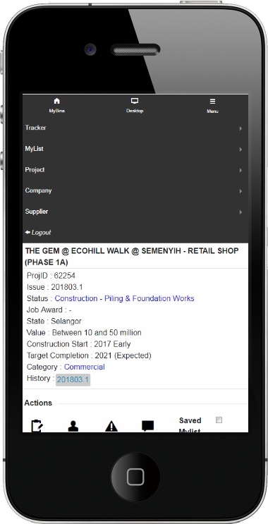 Menu - mybina mobile Menu - mybina mobile